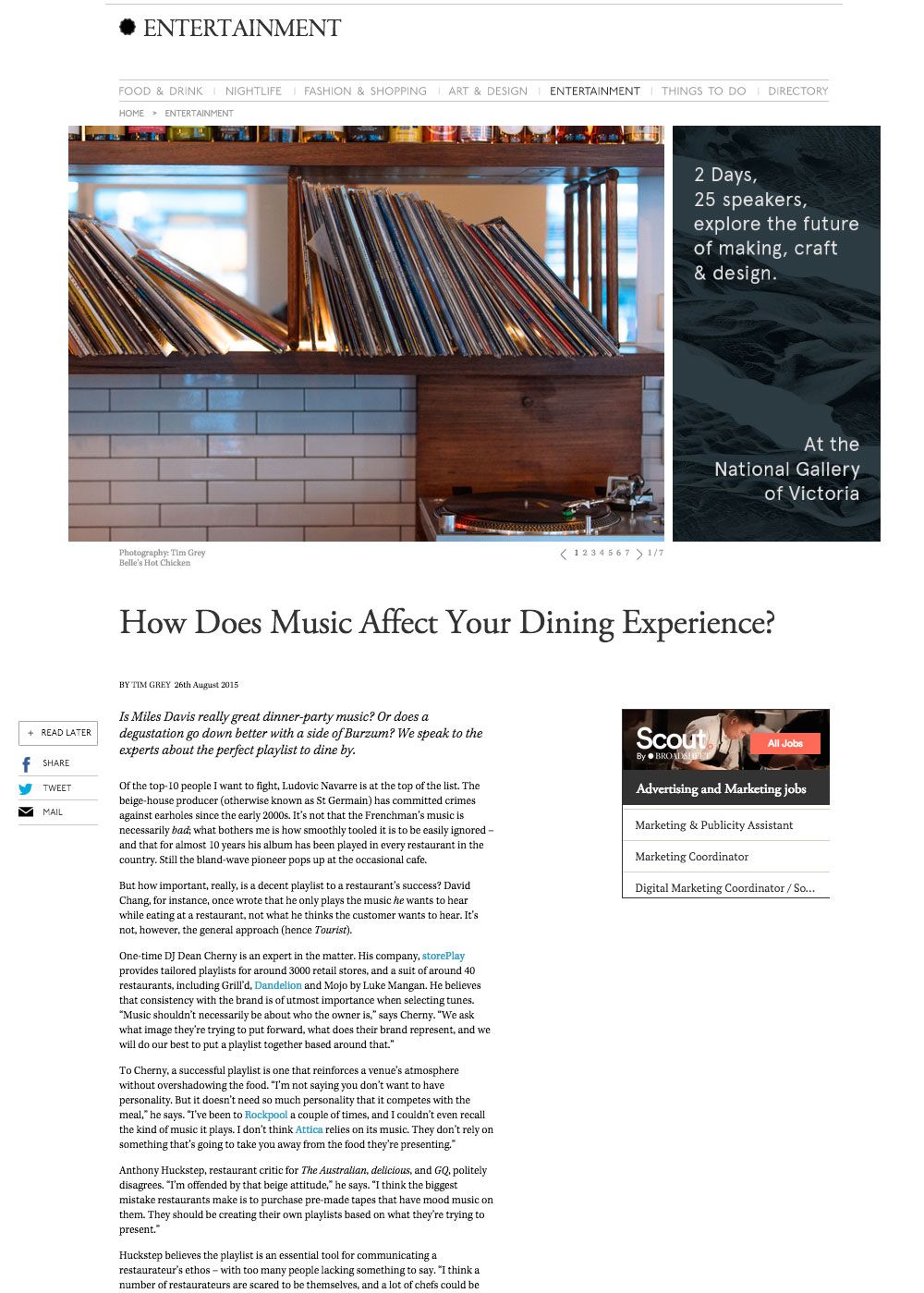 How Does Music Affect Your Dining Experience?
