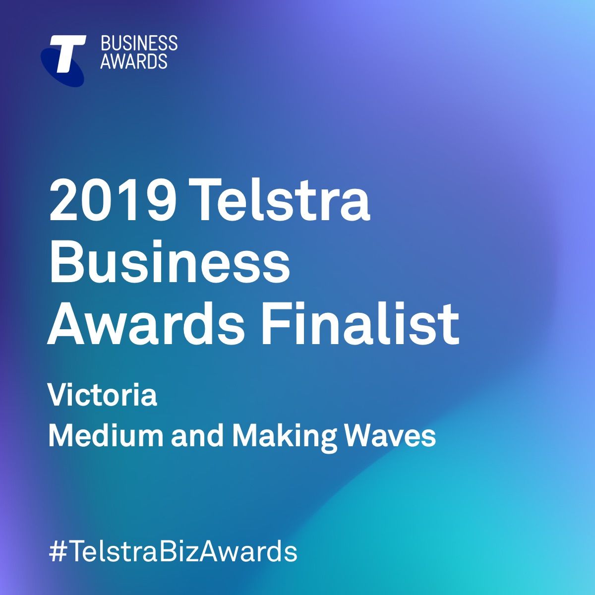 Telstra Small Business Awards - State Finalist